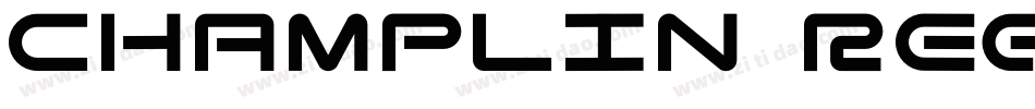 Champlin Regular字体转换